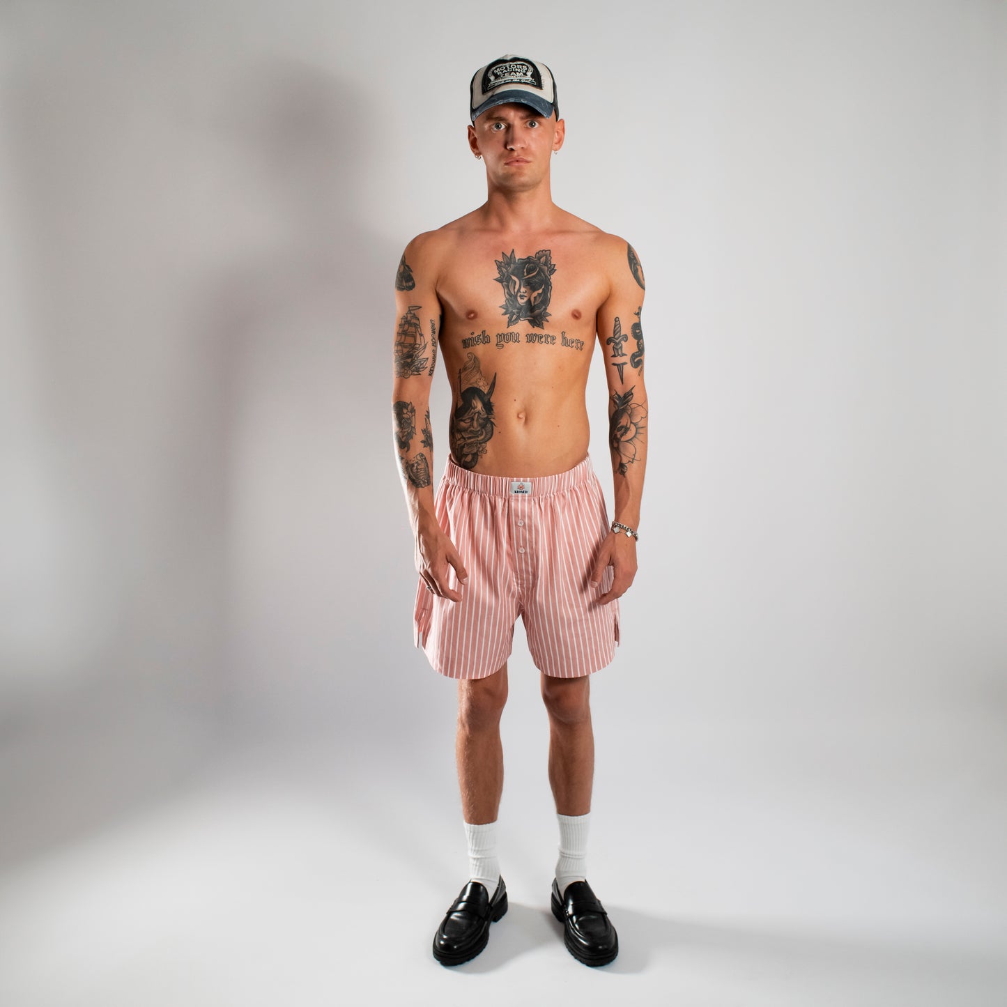 Pink Stripes Boxershorts